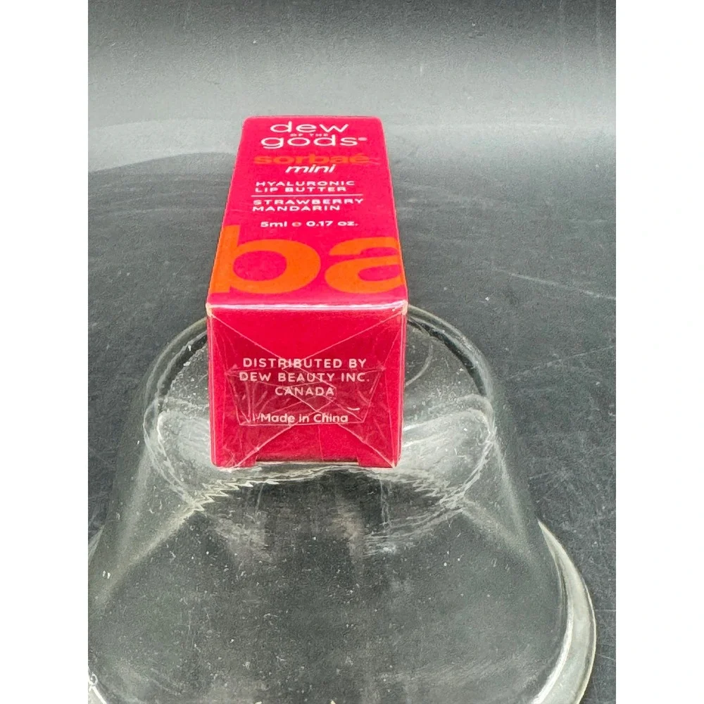 Dew of the Gods Sorbae Mini Hyaluronic Lip Butter Strawberry Mandarin 5ml